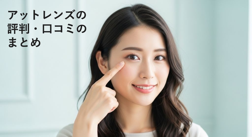 アットレンズの
評判・口コミの
まとめ