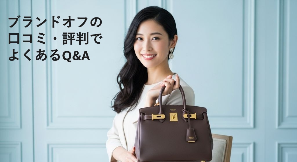 ブランドオフの
口コミ・評判で
よくあるQ&A