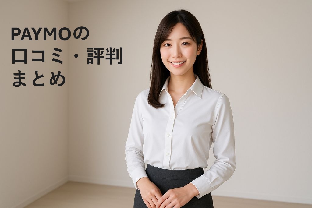 PAYMOの
口コミ・評判
まとめ