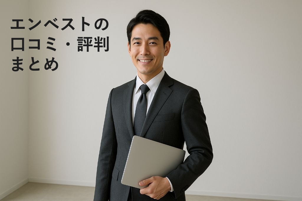 エンベストの
口コミ・評判まとめ