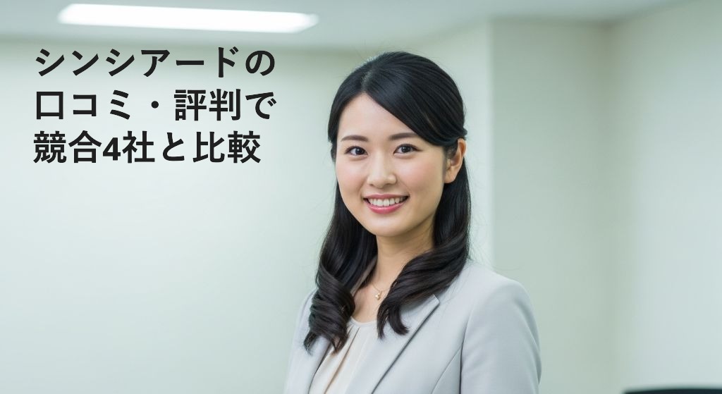 シンシアードの
口コミ・評判で
競合4社と比較