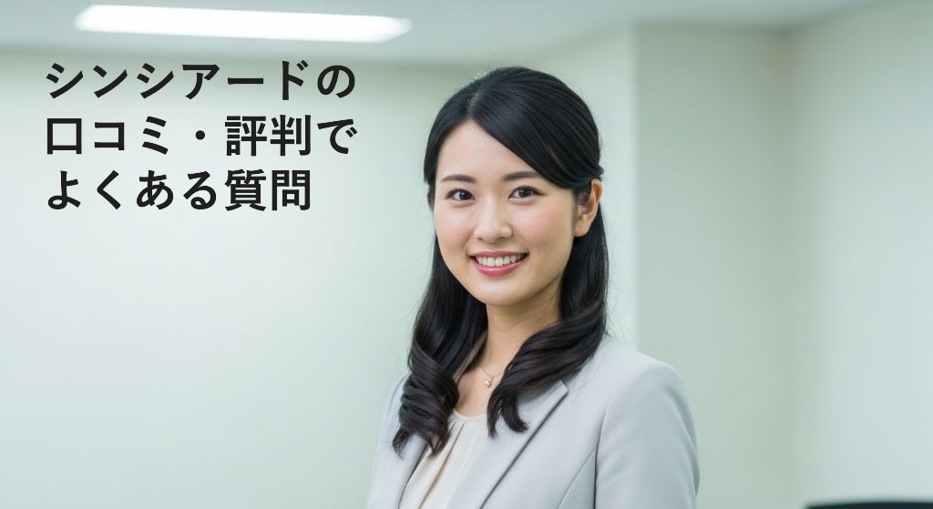 シンシアードの
口コミ・評判で
よくある質問